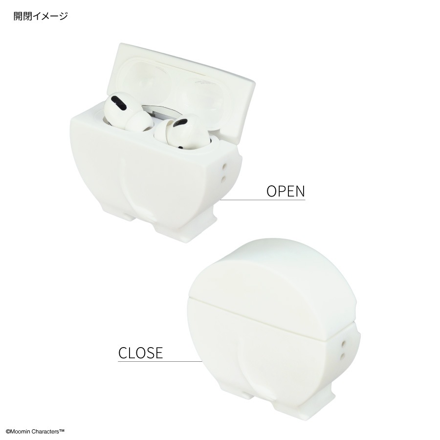 ムーミン AirPods Pro(第2世代)/AirPods Pro 対応 シリコンケース