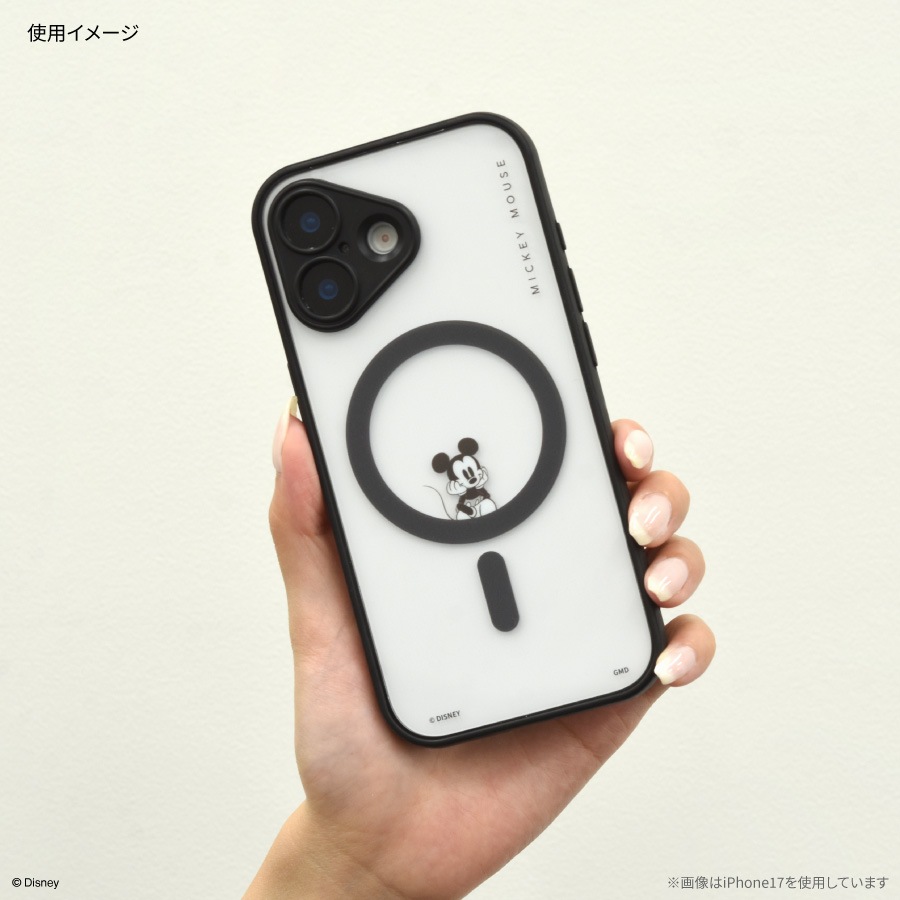 ディズニーキャラクター ／ IIIIfit プランプフレーム iPhone17 Pro Max MagSafe 対応 ケース