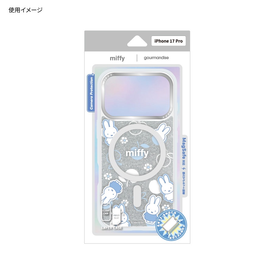 ミッフィー Camera Frame iPhone17 Pro MagSafe 対応 ケース