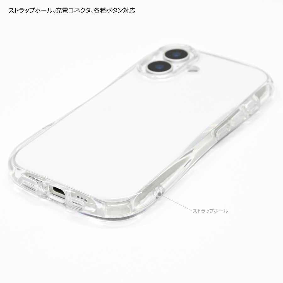 すみっコぐらし iPhone17 対応 クリスタルクリアケース