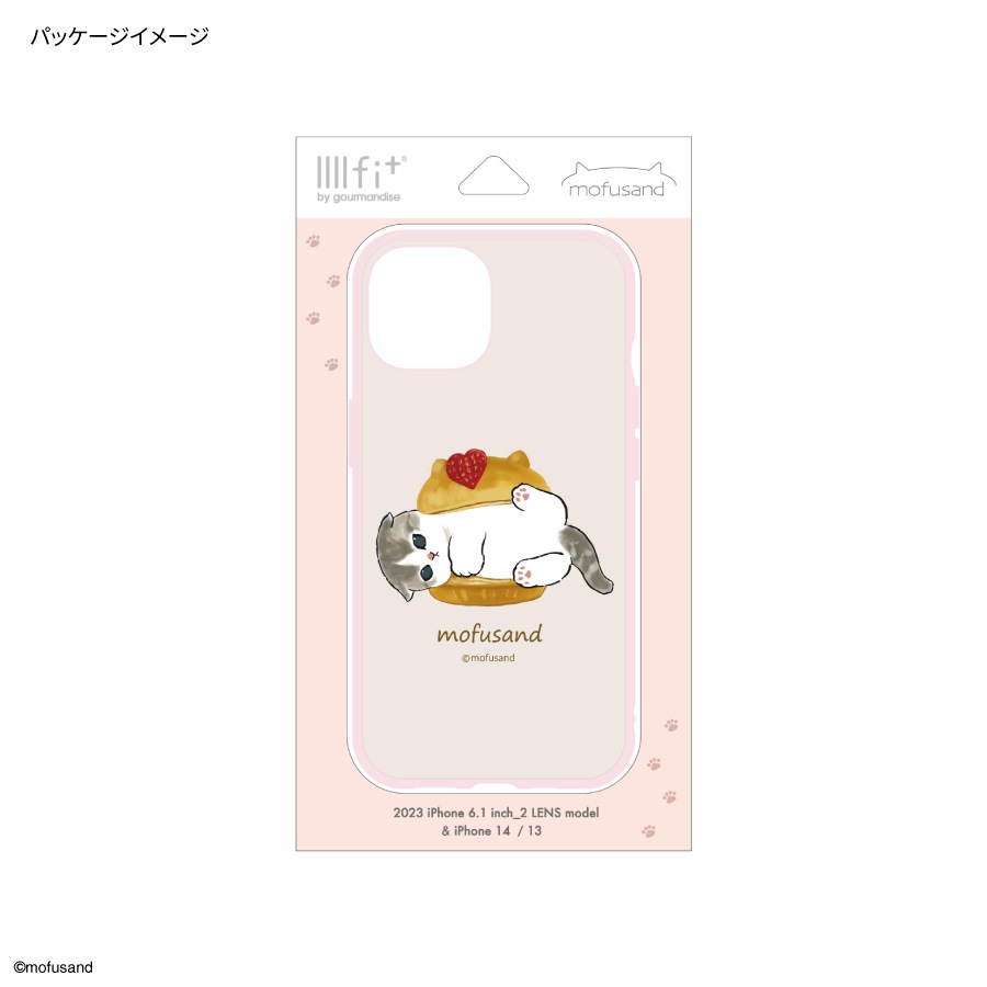 mofusand IIIIfit iPhone15 / 14 / 13 対応 ケース | ま行,mofusand