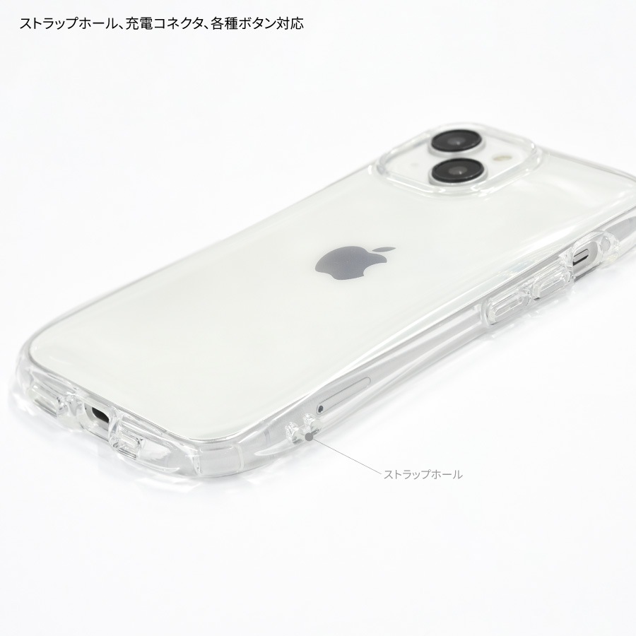 ミッフィー iPhone 15 / 14 / 13 対応 クリスタルクリアケース