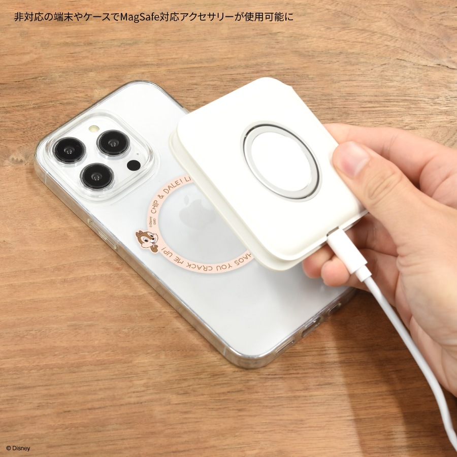 ディズニーキャラクター／ MagSafe 対応 メタルステッカー