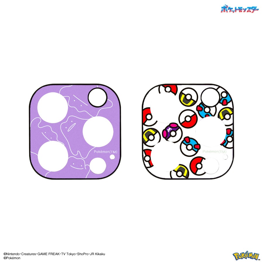 ポケットモンスター iPhone 16 Pro / 16 Pro Max / 15 Pro / 15 Pro Max / 14 Pro / 14 Pro Max 対応 カメラカバー
