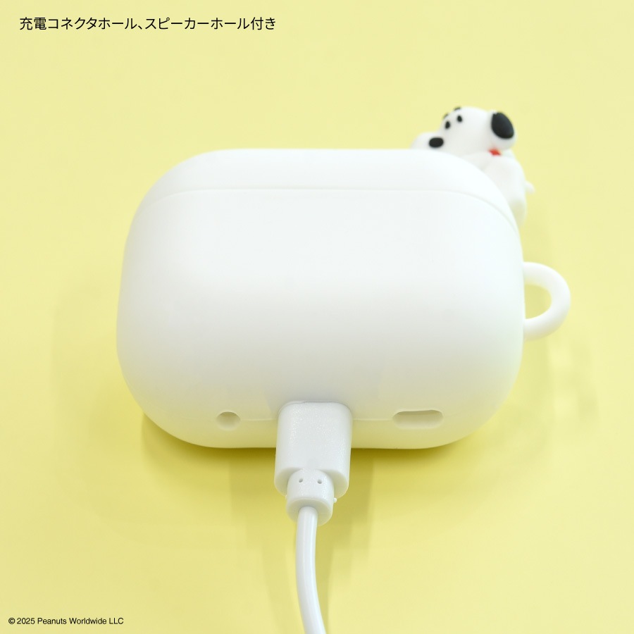 ピーナッツ スヌーピー AirPods Pro(第2世代)/AirPods Pro 対応 シリコンケース