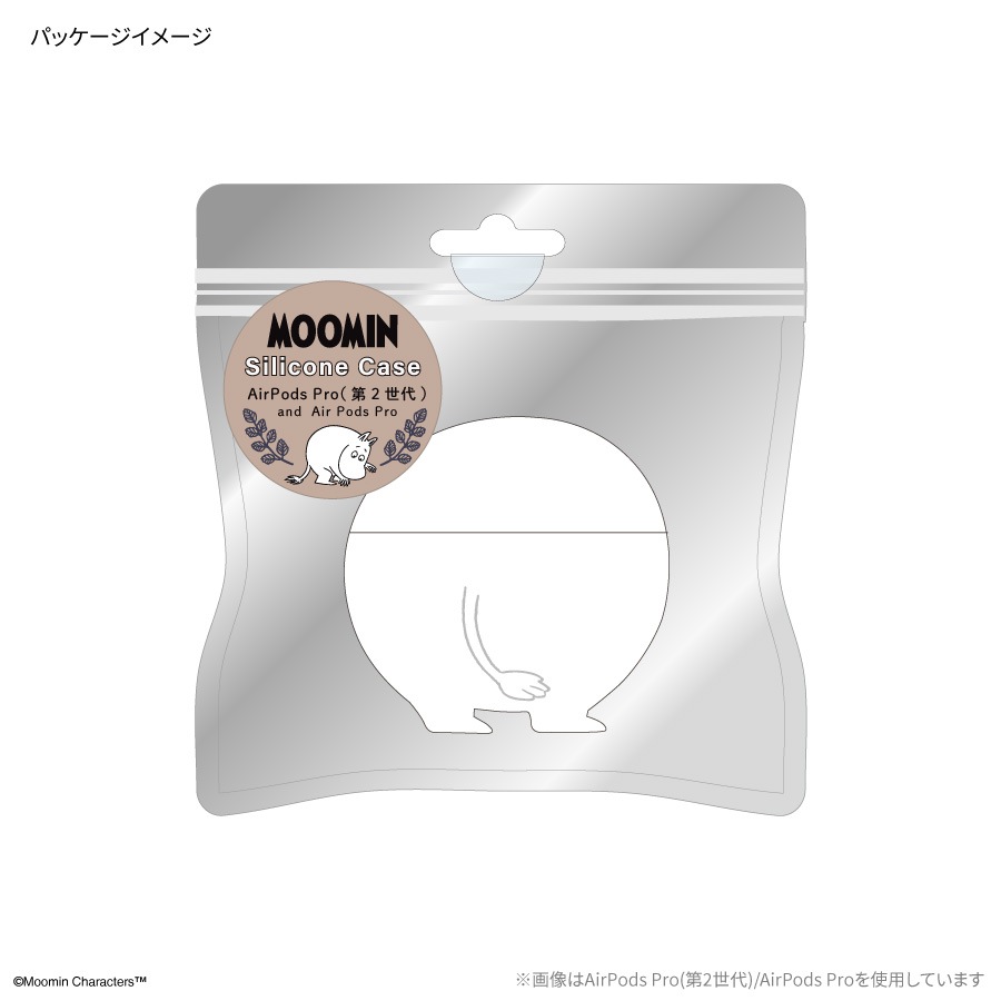 ムーミン AirPods 4 対応 シリコンケース