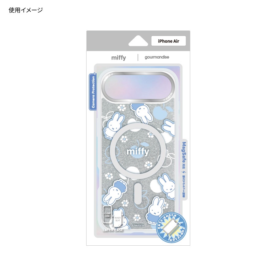 ミッフィー Camera Frame iPhone Air MagSafe 対応 ケース