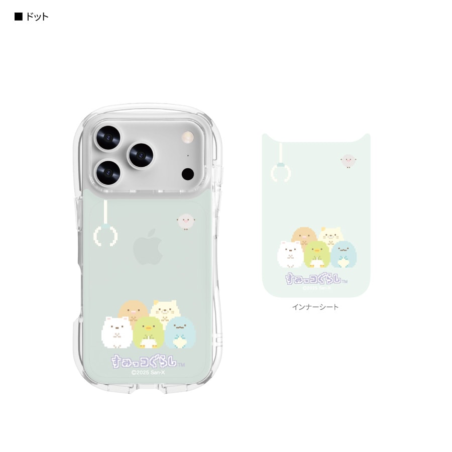すみっコぐらし iPhone17 Pro 対応 クリスタルクリアケース | アイテム