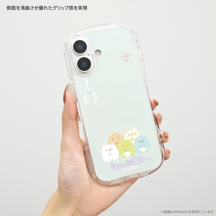 すみっコぐらし iPhone17 Pro 対応 クリスタルクリアケース | アイテム