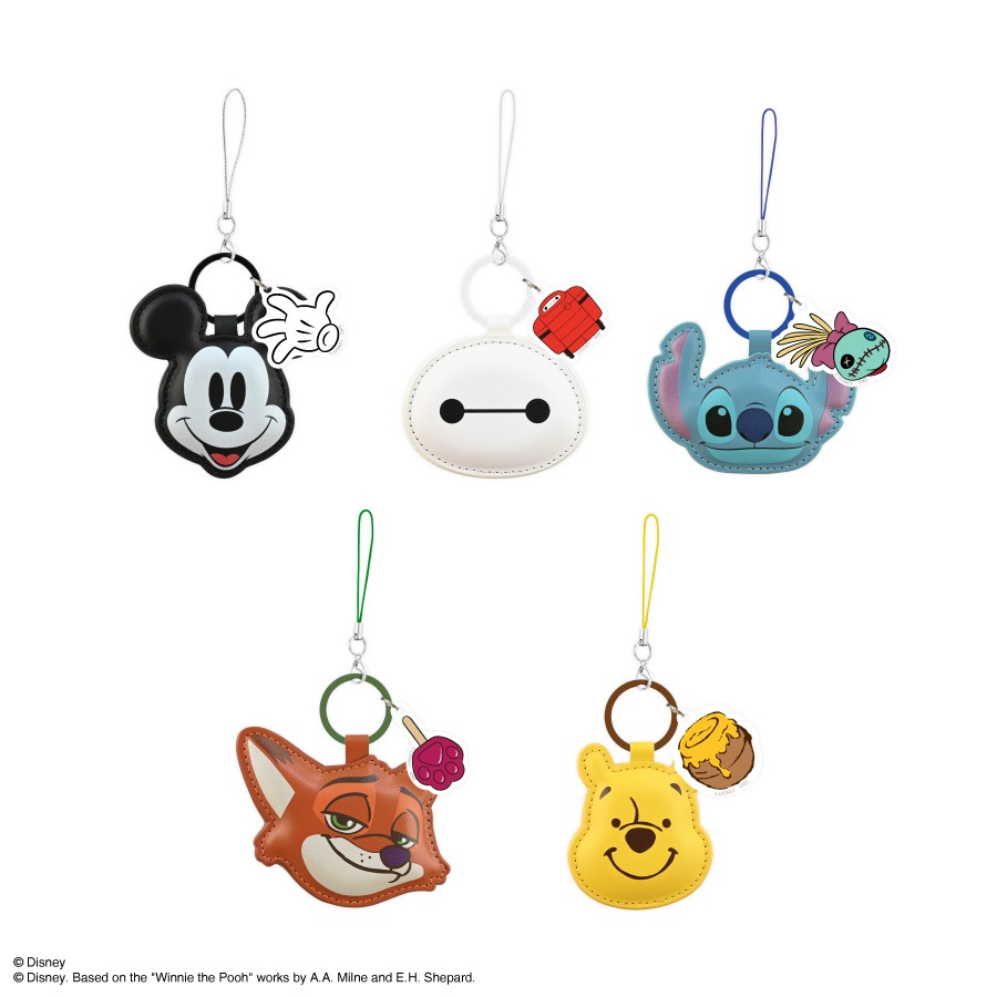 ディズニーキャラクター ／ モバイル PU レザーストラップ