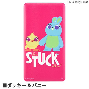 トイ・ストーリー4／4000mAh USB出力リチウムイオンポリマー充電器 2.1A