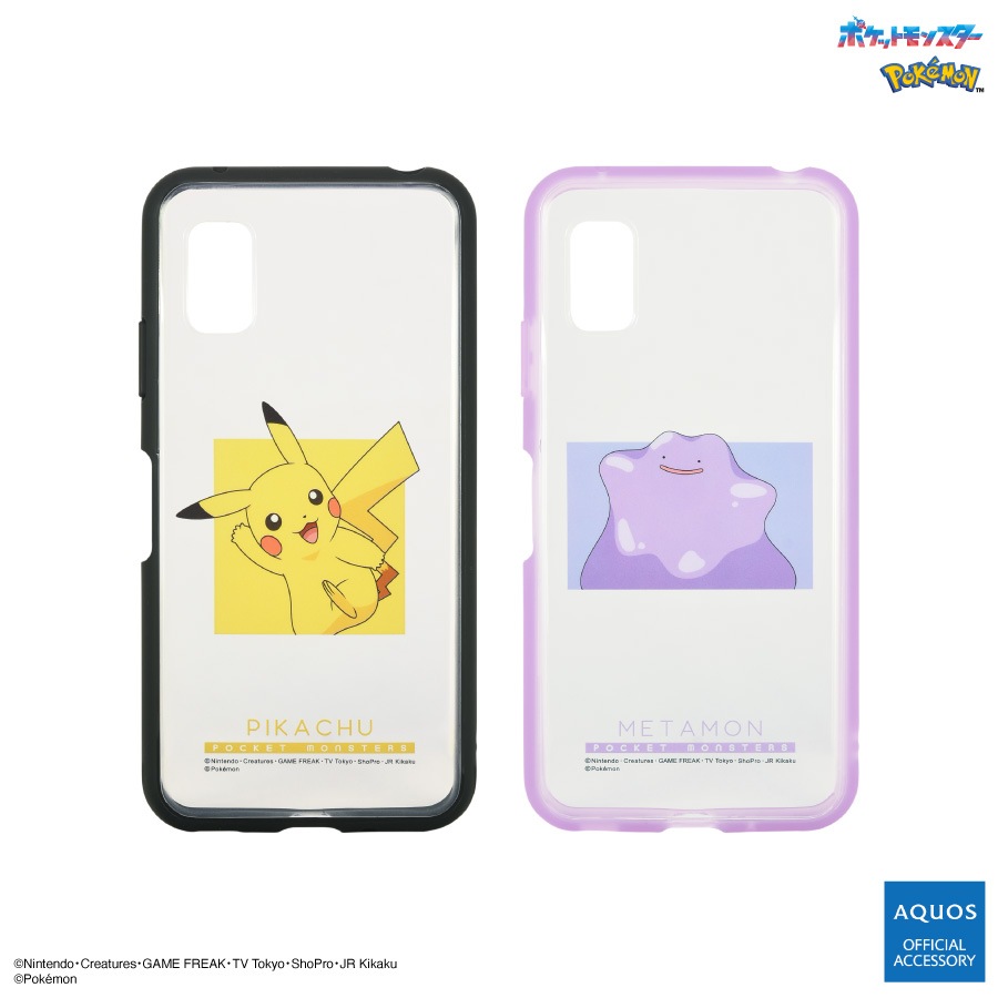 ポケットモンスター IIIIfit Clear SHARP AQUOS wish3 対応