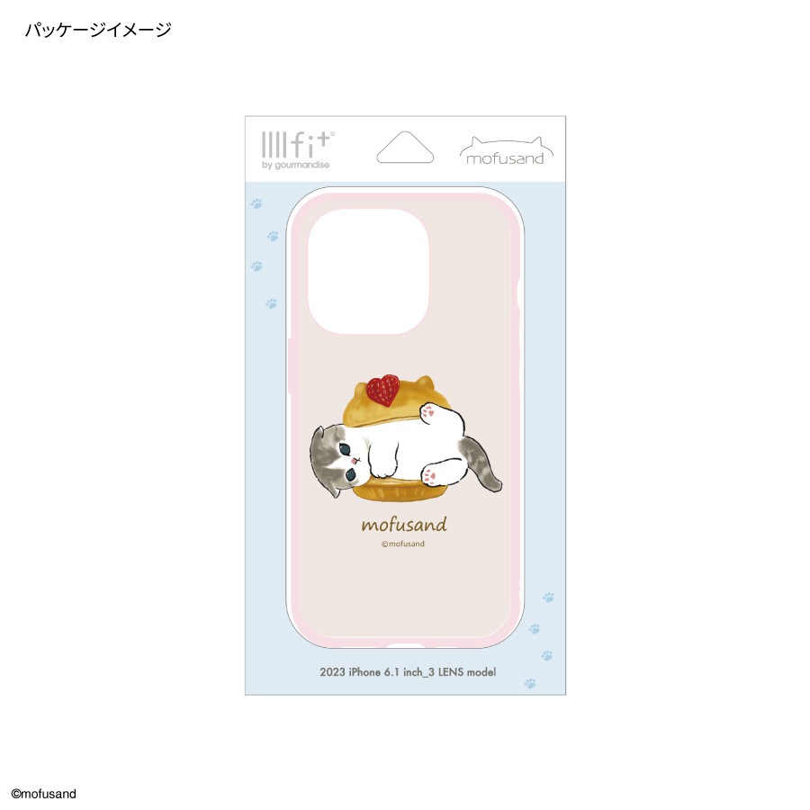 mofusand IIIIfit iPhone15 Pro 対応 ケース
