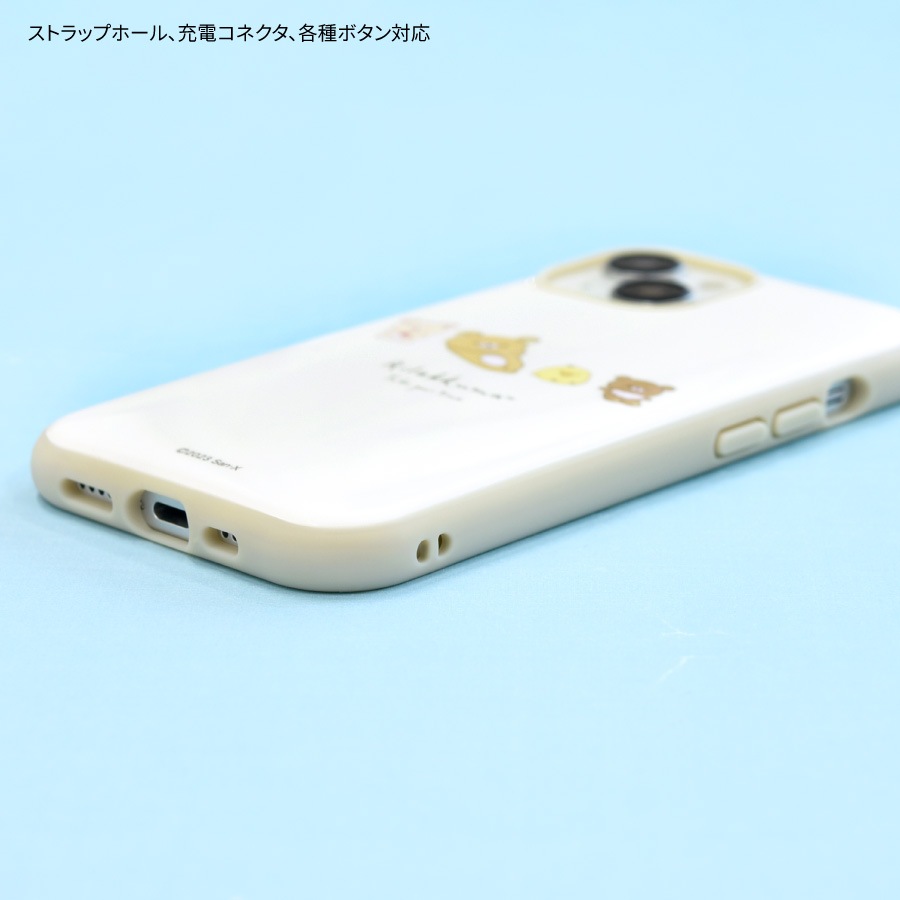 リラックマ IIIIfit iPhone15 / 14 / 13 対応 ケース