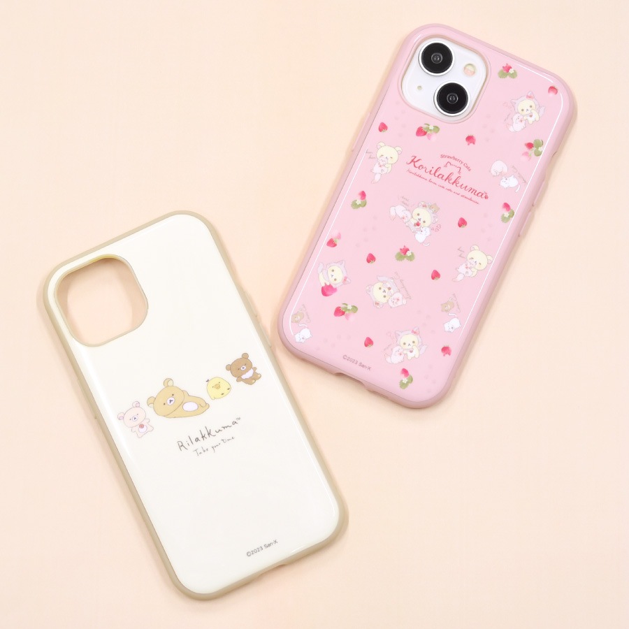 リラックマ IIIIfit iPhone15 / 14 / 13 対応 ケース