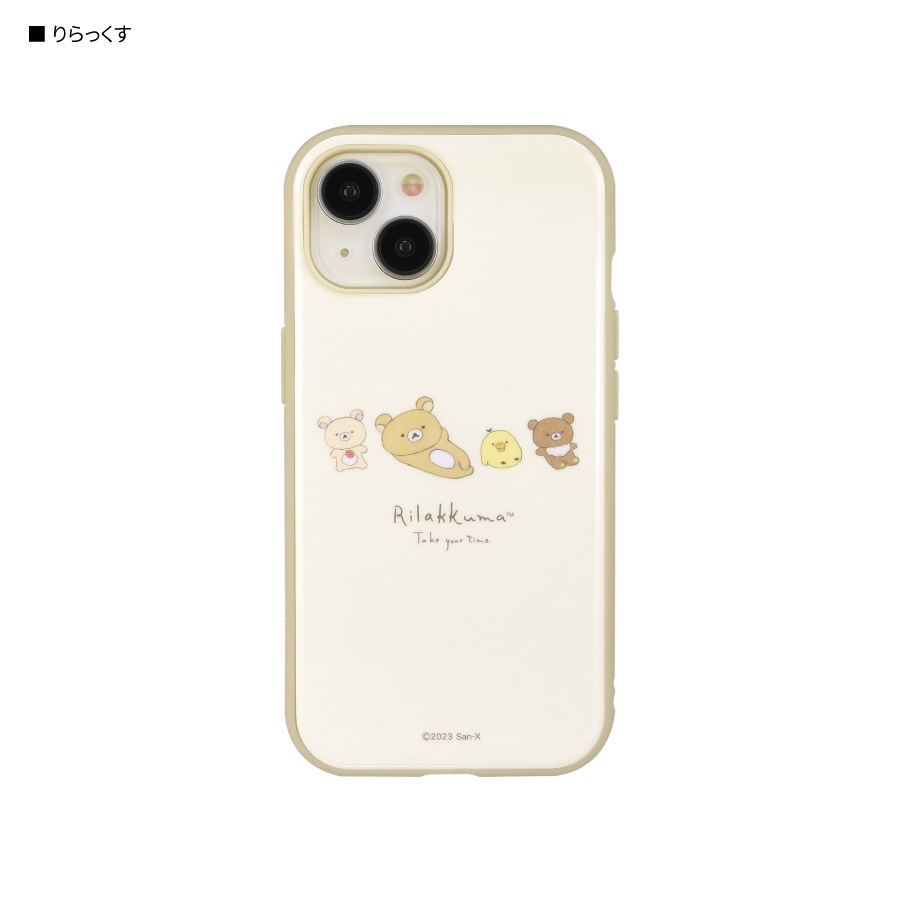 リラックマ IIIIfit iPhone15 / 14 / 13 対応 ケース