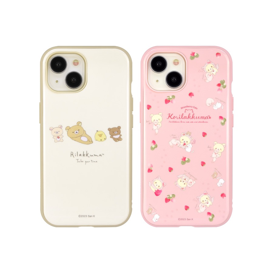 リラックマ IIIIfit iPhone15 / 14 / 13 対応 ケース