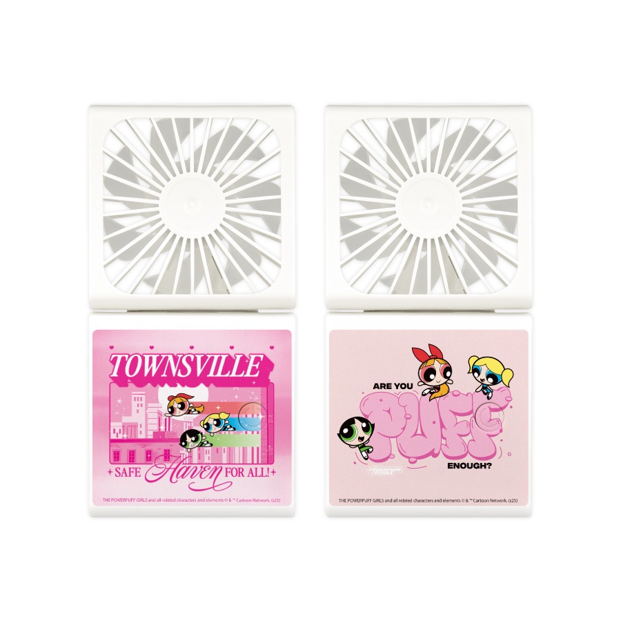 パワーパフ ガールズ 2つ折りクールファン