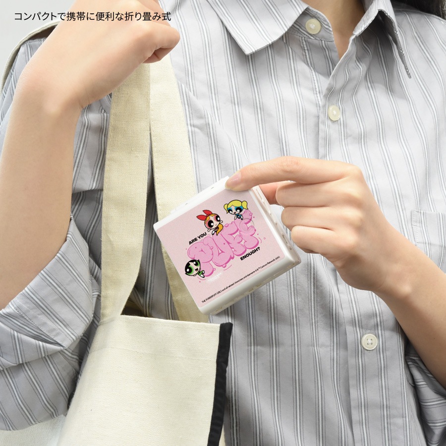 パワーパフ ガールズ 2つ折りクールファン