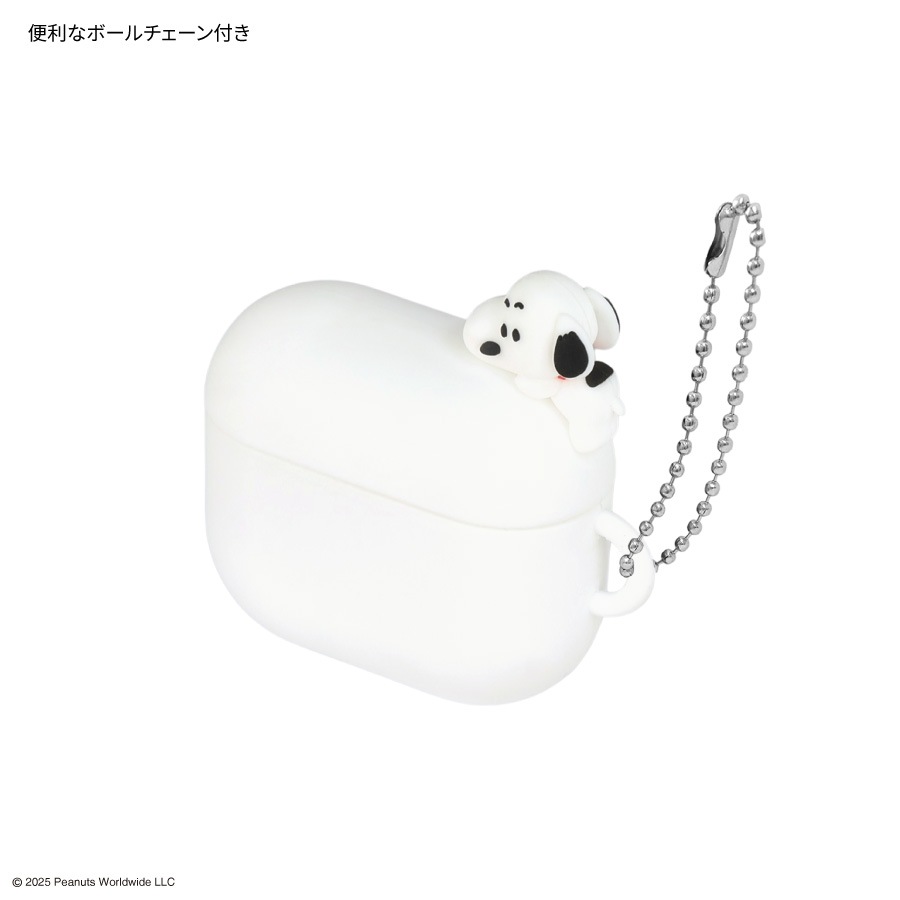PEANUTS4ケース ピーナッツ スヌーピー AirPods 4 対応 ソフトケース | 新着