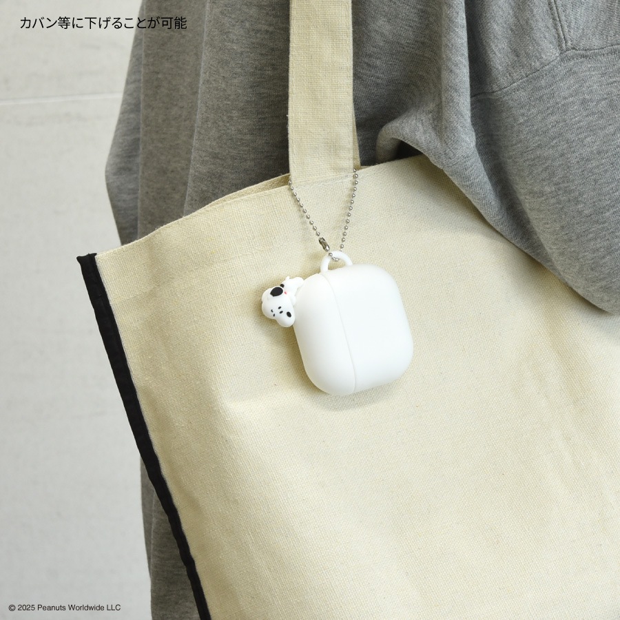 PEANUTS4ケース ピーナッツ スヌーピー AirPods 4 対応 ソフトケース | 新着