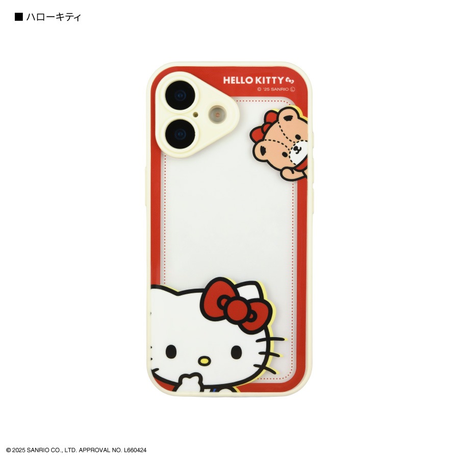 サンリオキャラクターズ  IIIIfit プランプフレーム iPhone17 対応 ケース