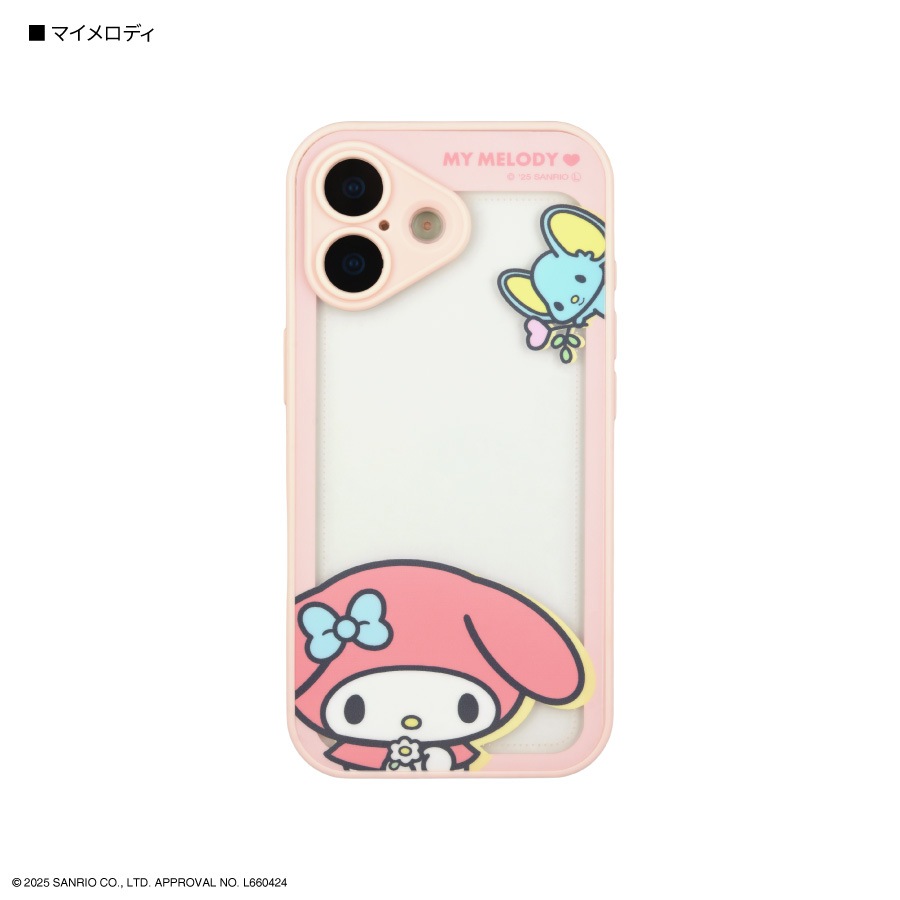 サンリオキャラクターズ  IIIIfit プランプフレーム iPhone17 対応 ケース