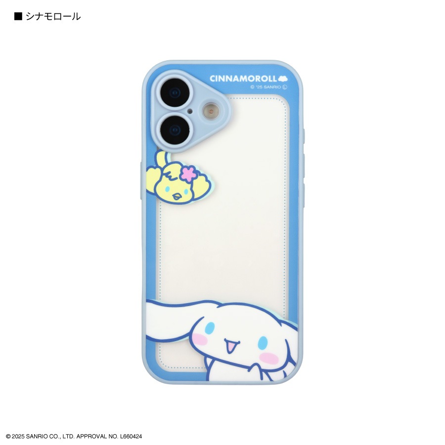 サンリオキャラクターズ  IIIIfit プランプフレーム iPhone17 対応 ケース