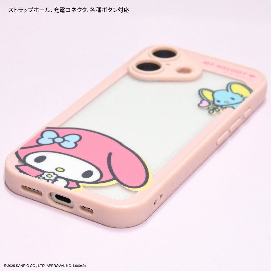 サンリオキャラクターズ  IIIIfit プランプフレーム iPhone17 対応 ケース