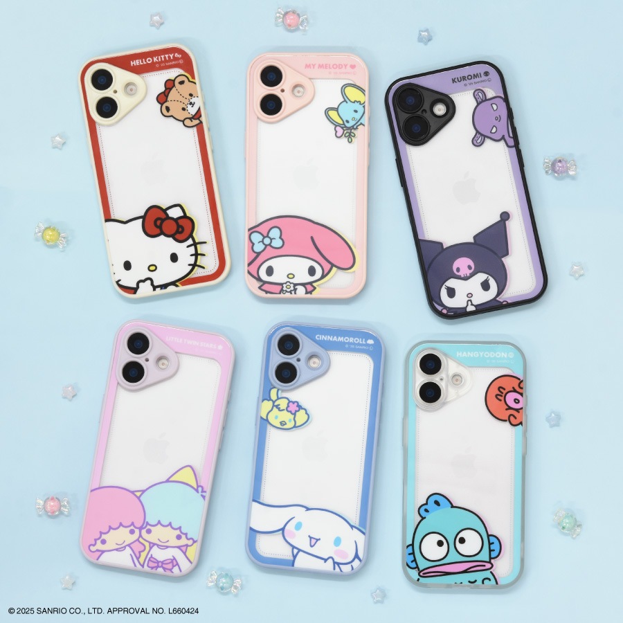 サンリオキャラクターズ  IIIIfit プランプフレーム iPhone17 対応 ケース