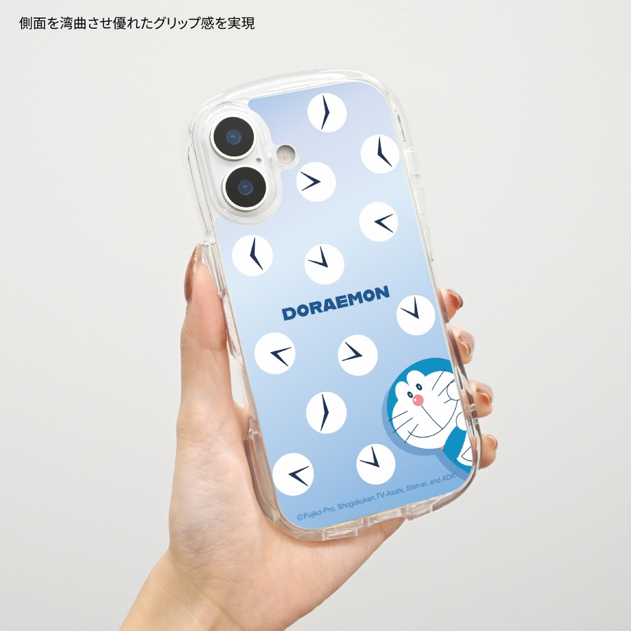 ドラえもん iPhone17 対応 クリスタルクリアケース