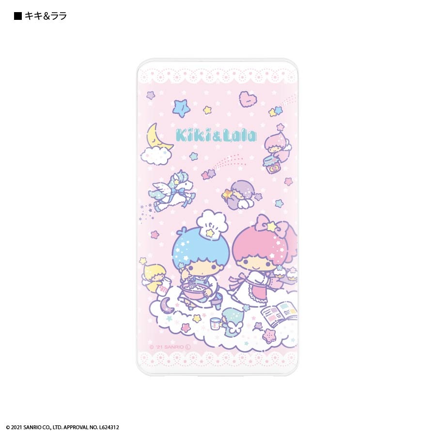 サンリオキャラクターズ　USB/USB Type-C 4000mAh リチウムイオンポリマー充電器 2.1A