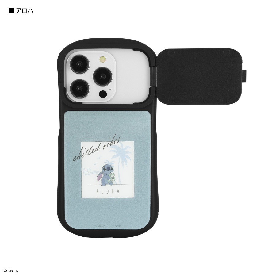 ディズニーキャラクター ／ iPhone14 / 14 Pro / 13 / 13 Pro / 12 / 12 Pro 対応 ハイブリッドガラスケース