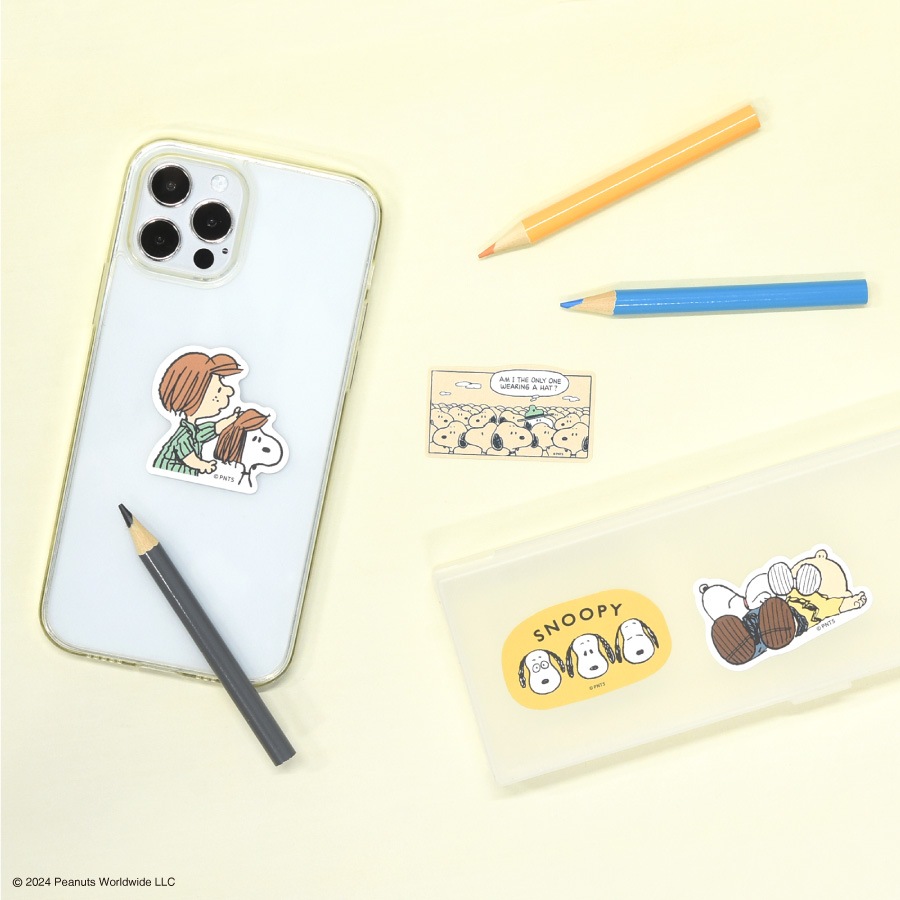 ピーナッツ スヌーピー モバイルステッカー | は行,ピーナッツ,スマホ