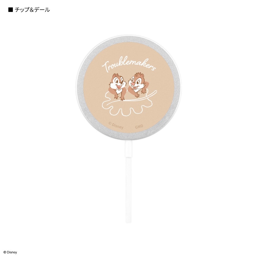 ディズニーキャラクター ／ MagSafe対応ワイヤレスチャージャー