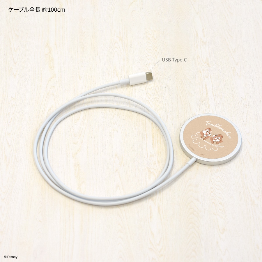 ディズニーキャラクター ／ MagSafe対応ワイヤレスチャージャー