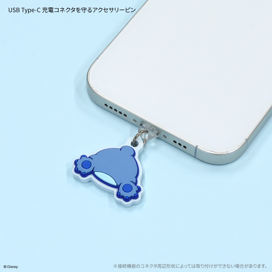 ディズニーキャラクター ／ USB Type-C 対応 コネクタチャーム