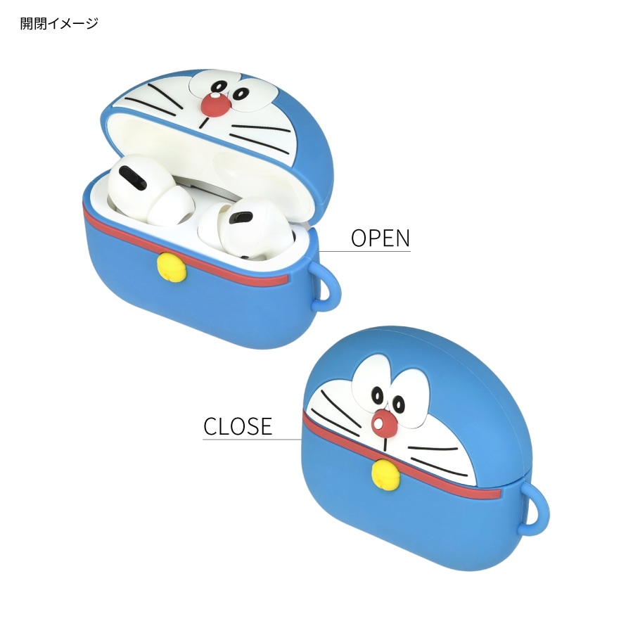 ドラえもん AirPods Pro(第2世代)/AirPods Pro 対応 シリコン