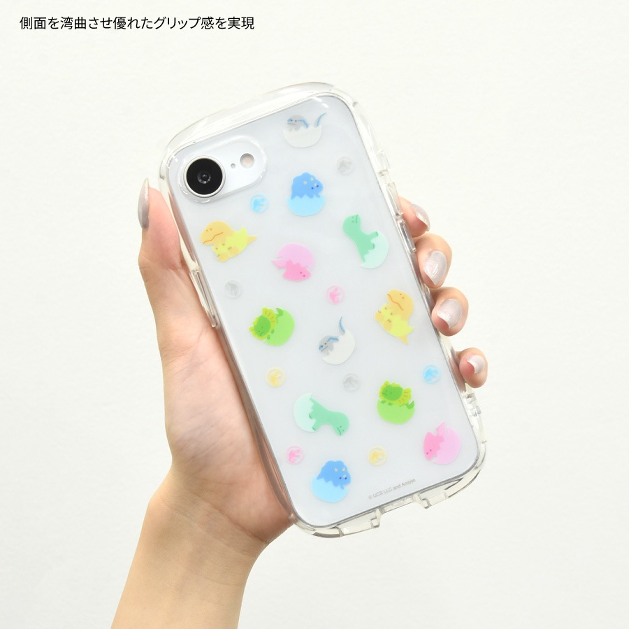 ジュラシック・ワールド iPhone16e 対応 クリスタルクリアケース