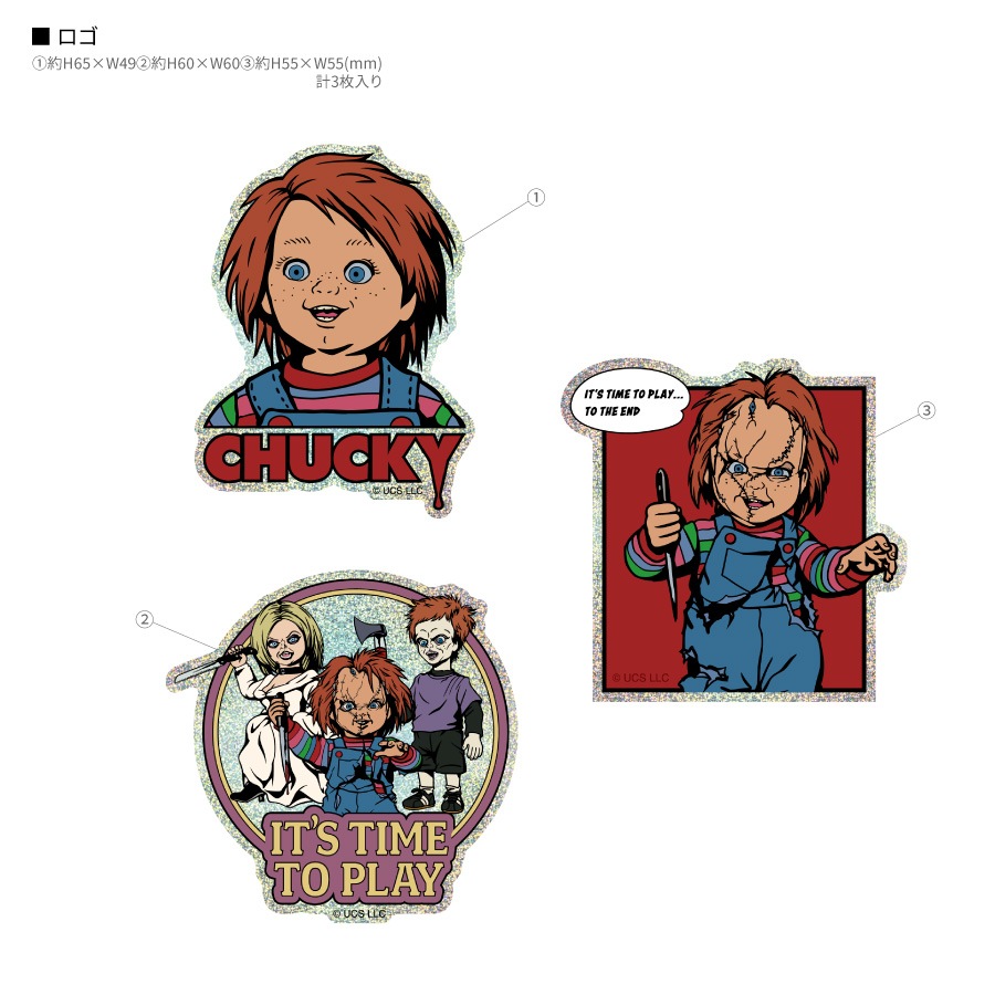 CHUCKY モバイルステッカー