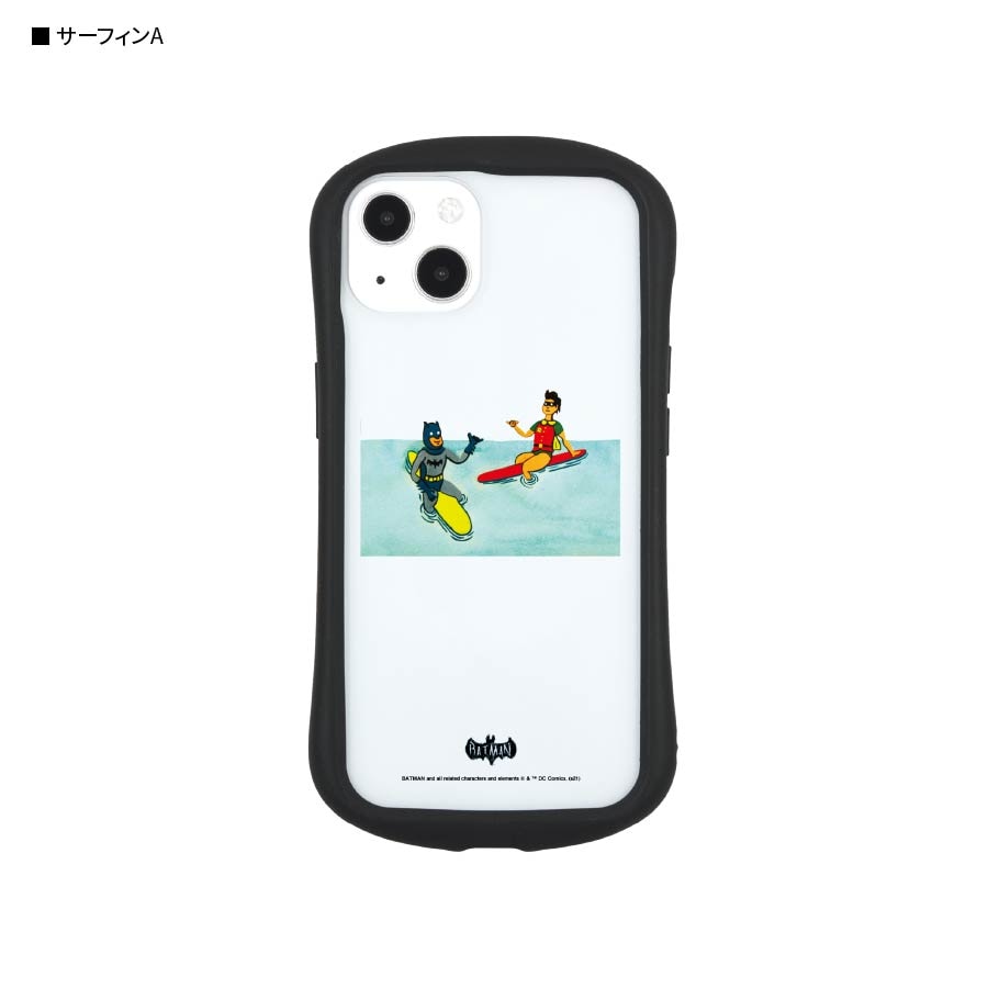 BATMAN iPhone13対応 ハイブリッドクリアケース