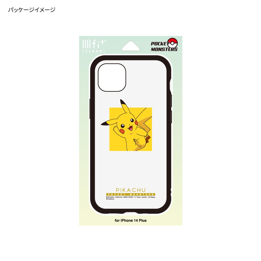 ポケットモンスター IIIIfit Clear iPhone14 Plus 対応 ケース