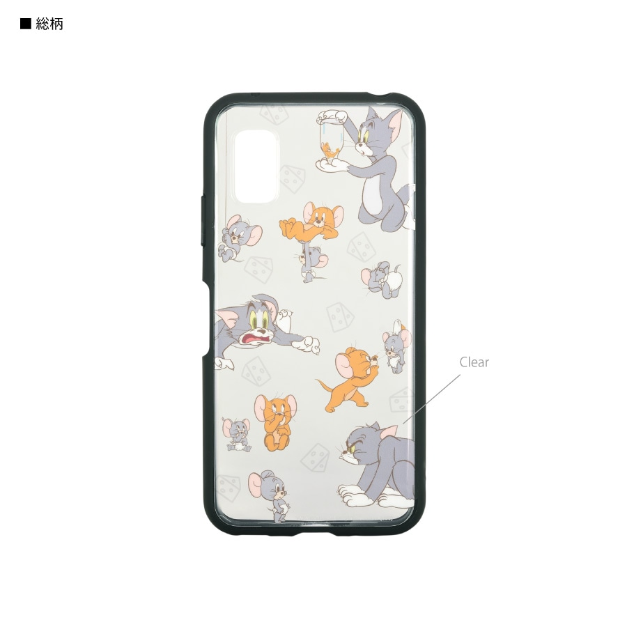 トムとジェリー IIIIfit Clear SHARP AQUOS wish3 対応 ケース