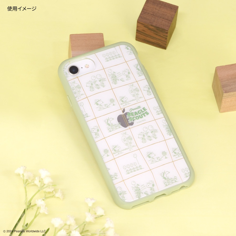 ピーナッツ スヌーピー IIIIfit Clear iPhoneSE(第3世代/第2世代)/8/7/6s/6対応 ケース