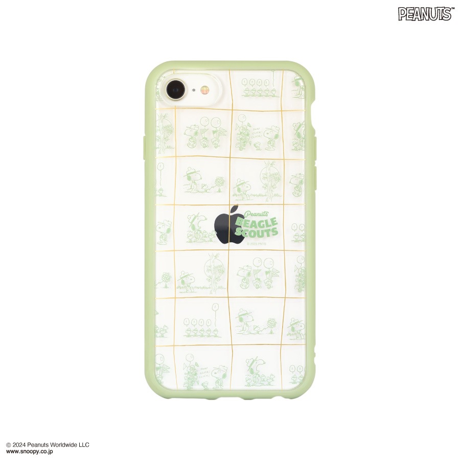 ピーナッツ スヌーピー IIIIfit Clear iPhoneSE(第3世代/第2世代)/8/7/6s/6対応 ケース