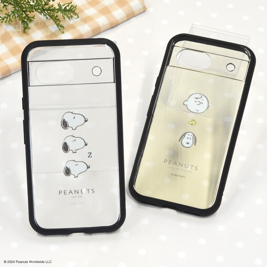 ピーナッツ スヌーピー IIIIfit Clear Google Pixel 8a 対応 ケース