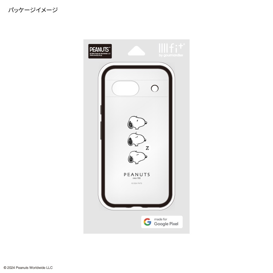 ピーナッツ スヌーピー IIIIfit Clear Google Pixel 8a 対応