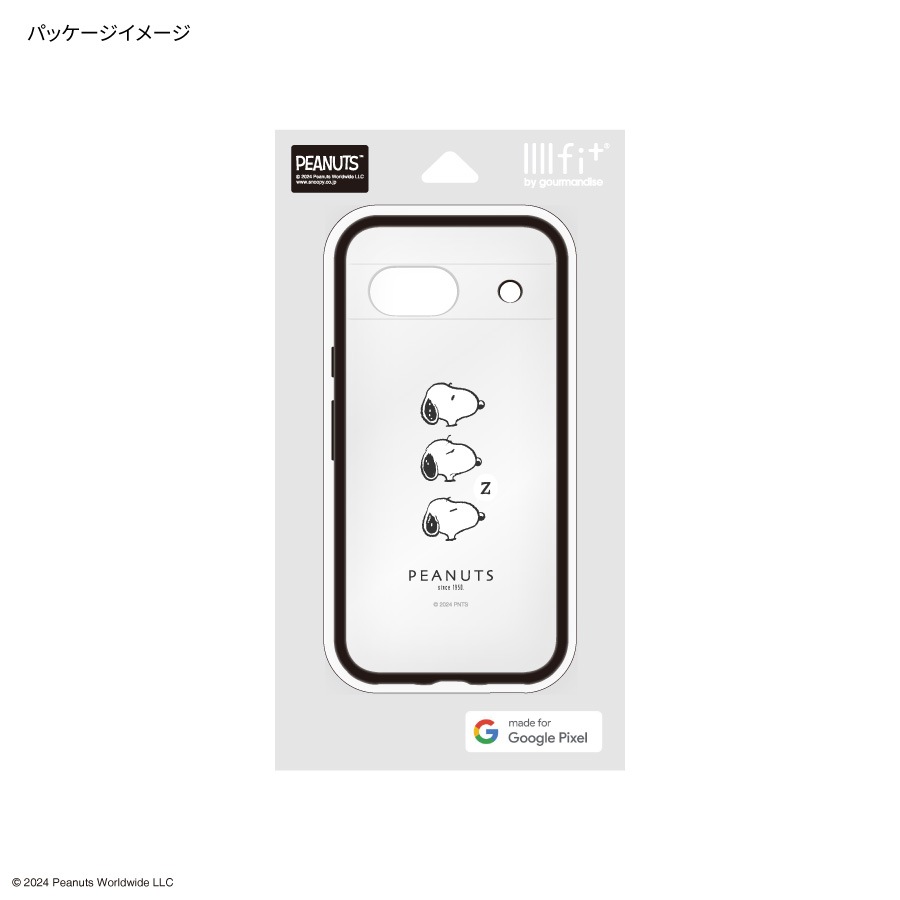 ピーナッツ スヌーピー IIIIfit Clear Google Pixel 8a 対応 ケース