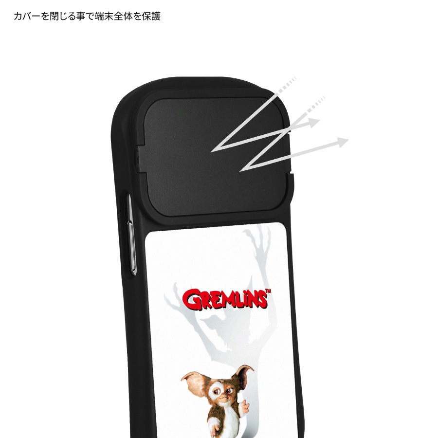 グレムリン iPhone14 / 14 Pro / 13 / 13 Pro / 12 / 12Pro 対応 ハイブリッドガラスケース