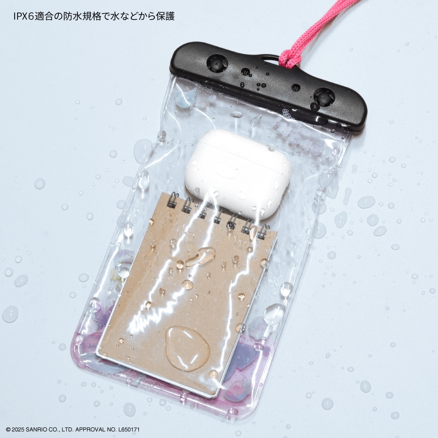 サンリオキャラクターズ 防水ポーチ